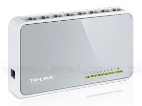 TP-Link TL-SF1008D, Switch niezarządzalny, 8x 10/100 RJ-45, desktop