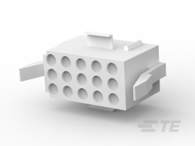 Wzmocnione złącze zasilania 15-pinowe TE Connectivity 250 V AC Gniazdo