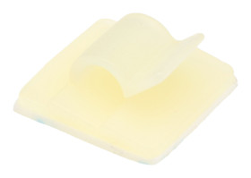 Klips samoprzylepny 4.9mm 52.2 x 56.8 x 26.2mm materiał: Nylon 66 Naturalny Okrągły zacisk +85°C