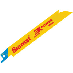Starrett B614-5 B614-5 Bi-Metal Recipro Blade Straight 152mm 14 TPI Pk5