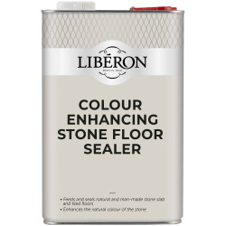 Liberon 126768 Colour Enhancer Stone Floor Sealer 5 litre