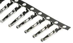 Końcówka pinowa Żeński Połączenie zagniatane 15.2mm Montaż w obudowie 24→, 28 AWG