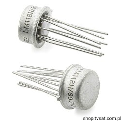 LM118H/883Q OP Amplifier High Speed TO99-8 NSC