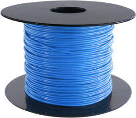 PVC-automotive cable, FLRY-B, 1.5 mm², 30 x 0.26 mm, blue, outer Ø 2.4 mm, FLRY-B 1,5 BL