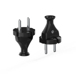 Wtyczka prosta rozbieralna WT-2 czarna Montis MT019-C Produkt POLSKI 5841162 MT019-C