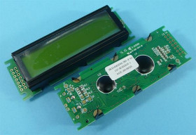 AC-1602F-YKY Y/G-E12 16x2 LCD
