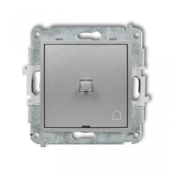 ICON Mechanizm łącznika zwierny dzwonek w stylu amerykańskim srebrny metalik 7IWPUS-4