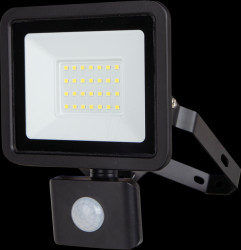 2707615030 LED floodlight, 20 W, 1700 lm, 6500 K, IP44, sensor, anthracite