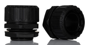 Łącznik do kanałów kablowych Adaptaflex gwint M32 32mm Złącze proste Nylon 66 IP65 Czarny