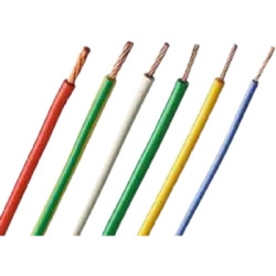 PVC-switching strand, Cableline, 1.5 mm², 392 x 0.07 mm, black, outer Ø 3.9 mm, 60.7088-10021