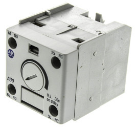 Timer pneumatyczny Allen Bradley do 100-C lub 700-CF z cewkami elektronicznymi AC lub 24 V DC Timer pneumatyczny 0.3