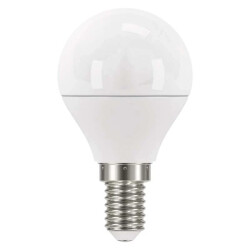 Żarówka LED E14 kulka Mini Globe, 6 W, zimna biel, 470 lm, EMOS ZQ1222