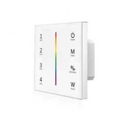 Panel LED naścienny Skydance - RGB+W - 4 strefowy - 230VAC - T14-1(W)