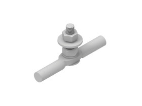 Przejściówka do montażu koryt kablowych /OG/ AN-12LL/OG/-N B191592 AN-KOM