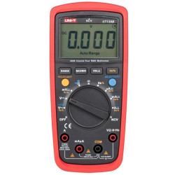 Miernik 3999 [V, A, om, F, Hz, DutyC] TRMS, NCV, VFC, Uni-T UT-139B
