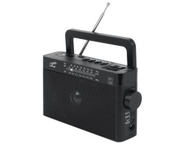 Radio przenośne analogowe AM/FM BT Retro Sona czarne LTC z...