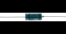 1uF 63V axial electrolytic