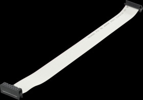 10120671 Flatcable 2 female header 2,54mm 2x8