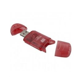 Czytnik kart pamięci czerwony