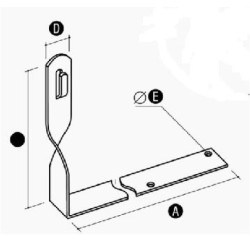 ELKO-BIS Uchwyt kątowy skręc. L100 H100mm 11.1.1