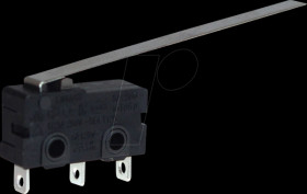 CSM40580A V4 Microswitch 5A Extra Long Lever Solder Terminals