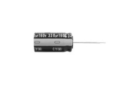 Kondensator 220μF 35V dc Radialny, Otwór przelotowy Nichicon 10 (Dia.) x 12.5mm