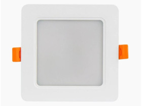 LED line LITE Downlight Plafon MOLLY 9W 830lm 3000K ciepła kwadrat podtynk 3 lata gwar.