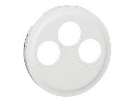 CELIANE Plakietka do gniazd TV-RD-sat biała 068285 LEGRAND