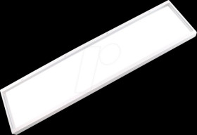 LX0718 LED panel mounting frame for LED panels 120x30 cm, plug-in, whit