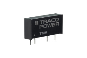 Przetwornica DC-DC, 1W, Uwe 21,6 → 26,4 V DC, Uwy 15V dc, Iwy 65mA, TRACOPOWER