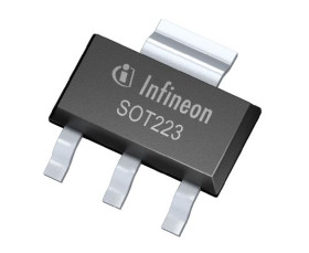 Tranzystor MOSFET P-kanałowy 1,55 A SOT-223 100 V SMD