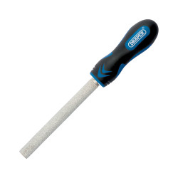 Draper 49421 140mm Soft Grip Half Round Tiling File