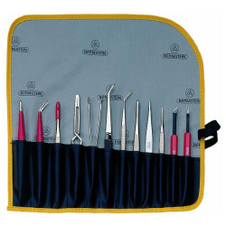 Bernstein 5-100 Special Tweezers And Tools Set - 12 Piece