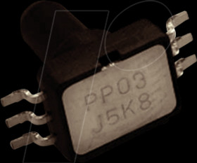 2SMPP02 Air pressure sensor, 0...37 kPa,analog, SMT