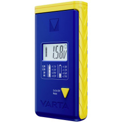 Varta 00893 101 111 Battery Tester LCD Reading 1.2V-9V Rechargeable
