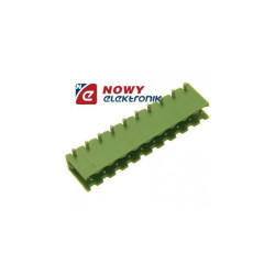 Wtyk HX250R-10 Zielony 10pin kąt