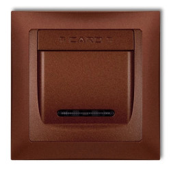 DECO Łącznik hotelowy DECO Soft brązowy metalik 9DSHSO-1