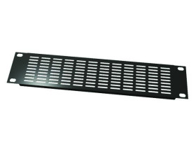 Panel stelażowy Panel do szafy RACK S2Ceb-Groupe Cae moduły stelażowe 2U szerokość 88mm 483 x 88mm Czarny