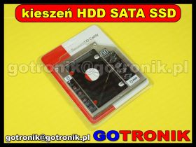 Kieszeń 2,5 HDD 9,5mm SATA SSD