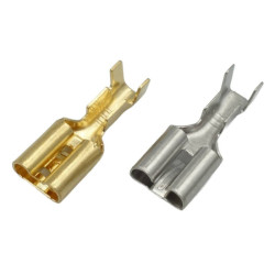 Konektor Ż 6,4x0,8mm z blokadą