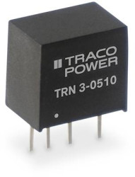 TracoPower TRN 3-2415 Przetwornica DC/DC, do PCB TRN 3-2415, SIL, 3 W, +24 V/DC, 125 mA, 1 szt.