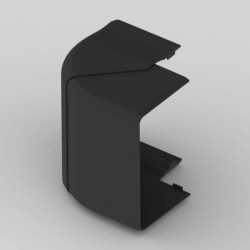 PK 90x55 D 8406 FB - element narożny zewnętrzny czarny