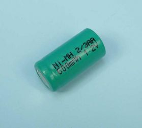 2/3AA 14,5x28,2 1,2V/600mAh Ni-MH AEON
