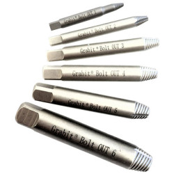 BOA 17006/BR6 Damaged Bolt Remover Set, 6 Piece