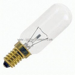 E14 24V 25W klar 25x85 ChRL Tubularna E14 25X85 24V 25W przezroczysta