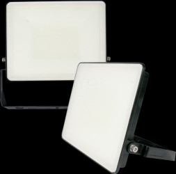 21600062 Miami LED floodlight, 50 W, 8000 lm, 4000 K, black, IP65