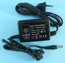 12V/1,00A BIUR. 2,5/5,5 ZASIL.IMP.