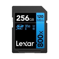 Karta SD SDHC, 256 GB Tak, Lexar