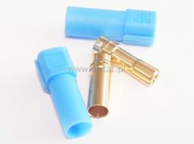 Wtyk i gniazdo XT150 - złącze z osłonami 150A blue