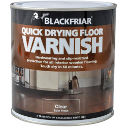 Blackfriar BF0270002D2 Duratough Floor Varnish Satin 1 litre